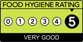 Food Hygiene 5 out of 5 logo
